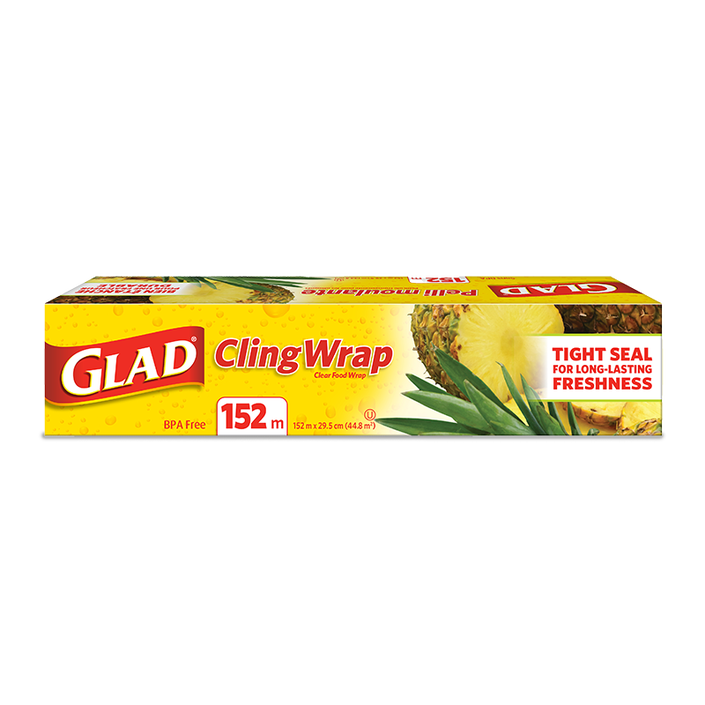 Glad® ClingWrap Plastic Wrap, 152 Metre Roll