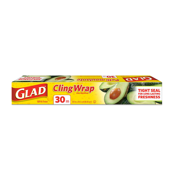 Glad® ClingWrap Plastic Wrap, 30 Metre Roll