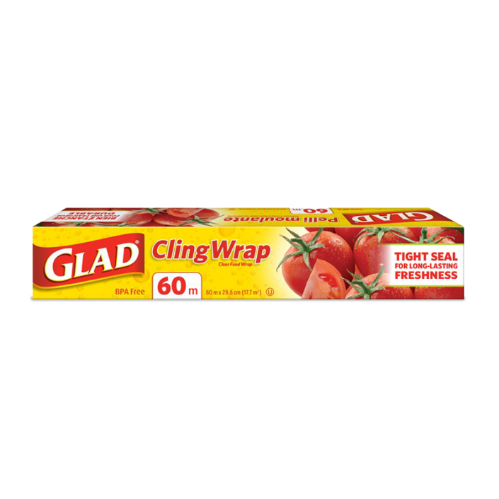 Glad® ClingWrap Plastic Wrap, 60 Metre Roll