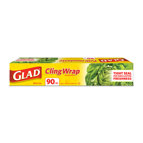 Glad Press N Seal Plastic Wrap, 2 PK./140 SQ. FT.