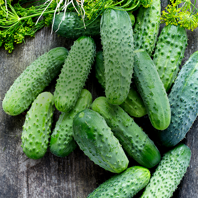 cucumbers