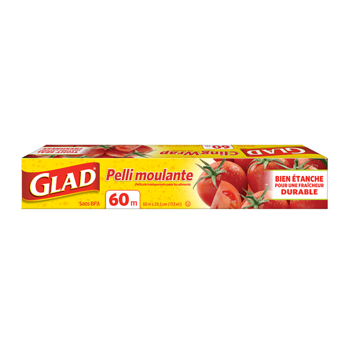 Pelli moulante Glad, rouleau de 60 m